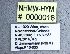  ( - NHMW-HYM 18)  @12 [ ] CreativeCommons  Attribution Non-Commercial (by-nc) (2017) Unspecified Natural History Museum Vienna